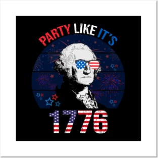 Party Like It's 1776 Posters and Art